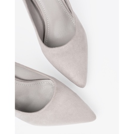 Seastar Klassiska grå höga klackar 1