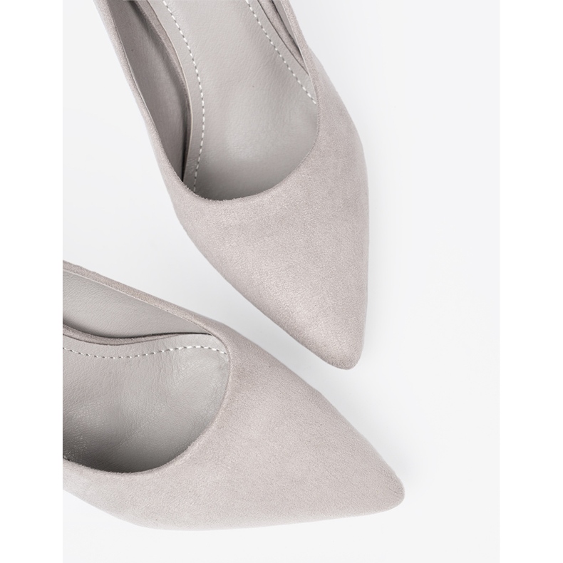 Seastar Klassiska grå höga klackar 1