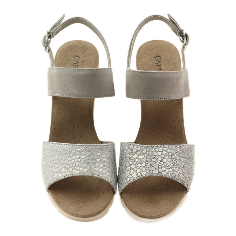 Caprice sandaler damskor 28701 grå 4