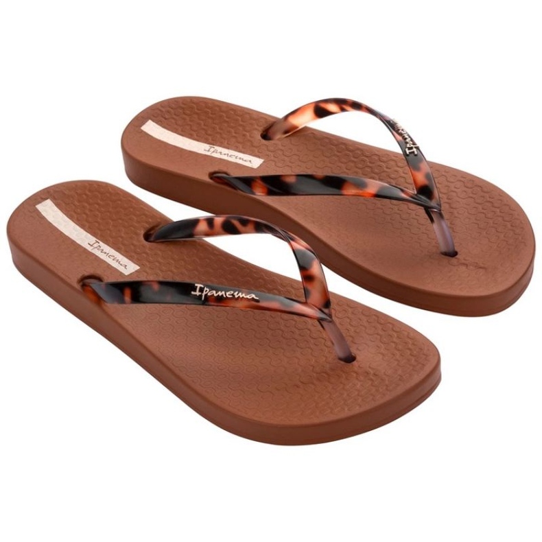Ipanema anat flip -flops i 83648AJ406 brun 1
