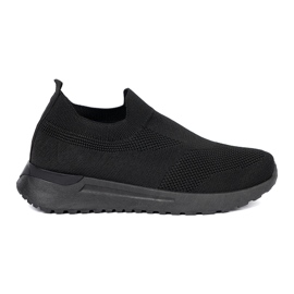Shelvt Slip-on sportskor i svart 2