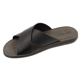 Befado mäns flip -flops 158m026 svart 1