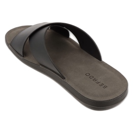 Befado mäns flip -flops 158m026 svart 2