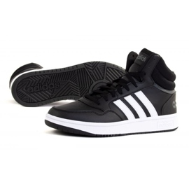 Adidas Hoops 3.0 Mid GW3020 skor svart 1
