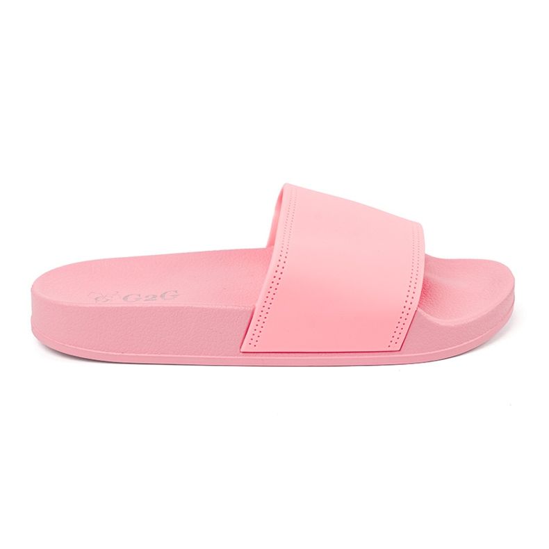 Shelvt Kvinnors sport flip flops rosa 2