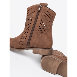 Seastar OpenWork Brown Boots brun 1