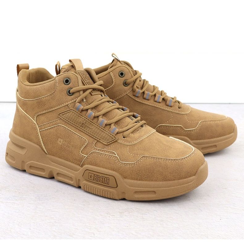 Herrens fotledskor Ljusbrun Big Star SS174281 1