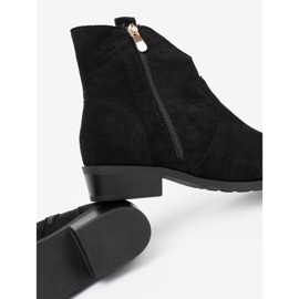 Seastar Svarta stövlar mocka cowboystövlar 1