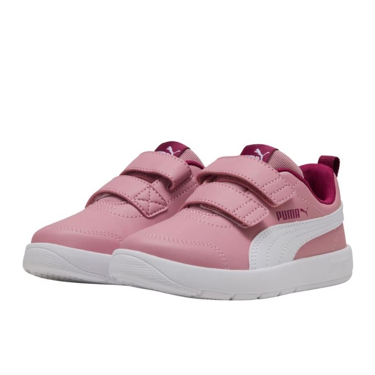 Puma CourtFlex V3 V PS JR 397642 15 skor rosa 2