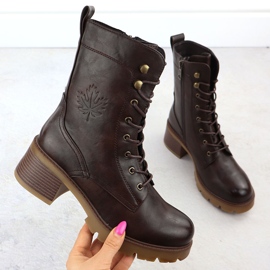 Kvinnestövlar på Brown Vinceza 89136 1