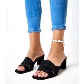 Black Classic Flip Flops på Risana Ekozamszu Post svart 2