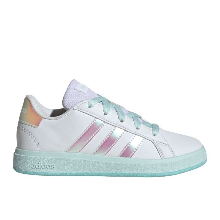 Adidas Grand Court Lifestyle Lace Tennis JR JR6097 Skor vit 1