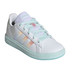 Adidas Grand Court Lifestyle Lace Tennis JR JR6097 Skor vit 2