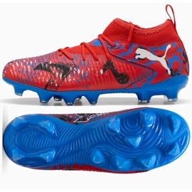 Puma Future 8 Match Playmakers JR FG/AG 108750-01 skor röd 1
