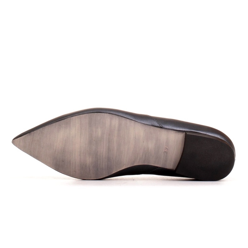 Marco Shoes Black Women's Ballerinas Marco 1285 med en klippning svart 6