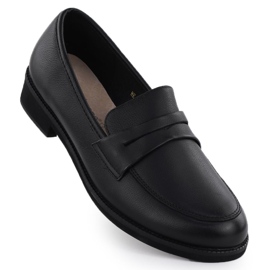 Lords Leather Loafers Black Sergio Leone MK25112-S 1