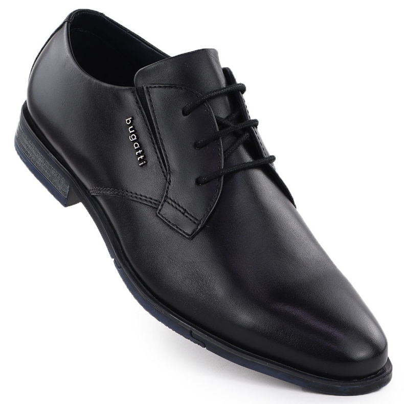 Läderformella skor Herr Black Bugatti SS153157 1