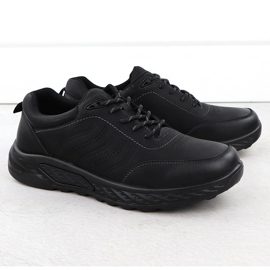 Mäns snörningskor svart unisoft 25mn16-9274 2