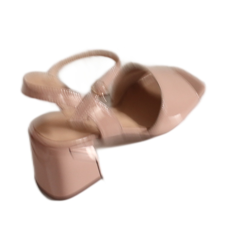 Kvinnors sandaler Angel Blue XT-24048 Hög klackar blekrosa 1