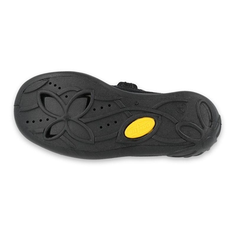 Befado Children's Ballerinas 114x240 med en båge i paljetter svart 4