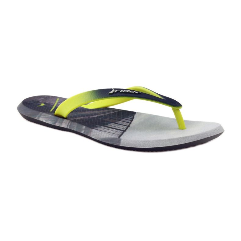 Rider 10719 flip-flops för män grå gul 1