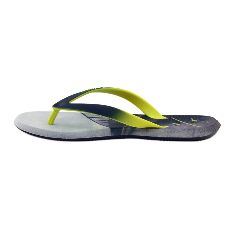 Rider 10719 flip-flops för män grå gul 2