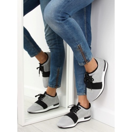 Grå 16-515 grå sportskor svart 1