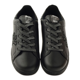 American Club American heart sneakers med läder innersula grå svart 4