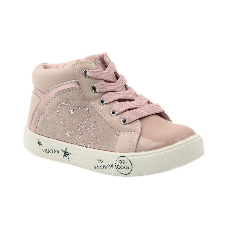 American Club Sportig tjejs amerikanska hjärta rosa 1