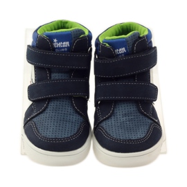 American Club Amerikanska 17353 sportskor marinblå röd vit 4