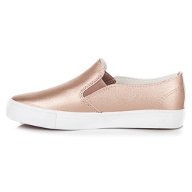 Seastar Sneakers med dekorativ dragkedja rosa 1