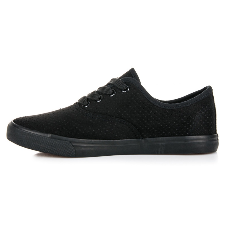 Mocka Openwork Sneakers svart 1