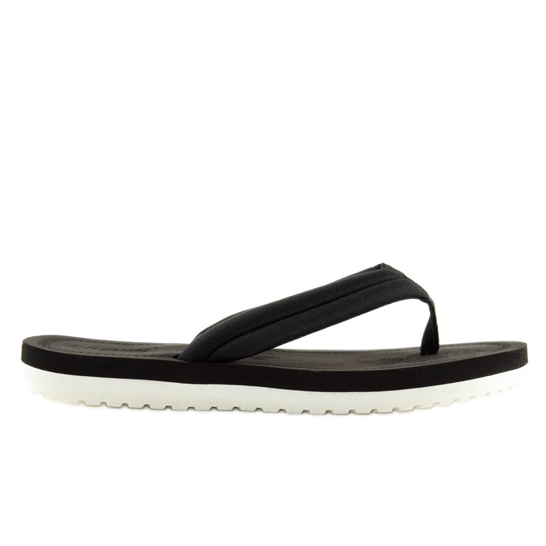 Svarta kvinnors svarta flipflops CK38 svart 1