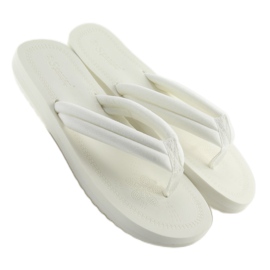 Vita flipflops CK38 vita för kvinnor 2