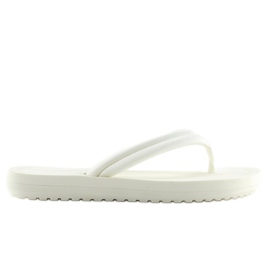 Vita flipflops CK38 vita för kvinnor 1