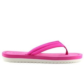 Fuchsia flip-flops dam CK38 fushia rosa 1