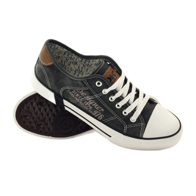 DK Gråa sneakers bundna 0024 3