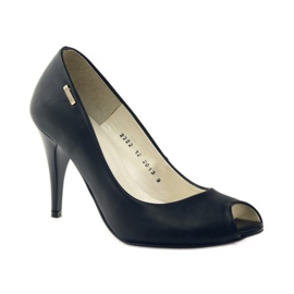 Pumps för kvinnor höga klackar Neścior 99 svart 1