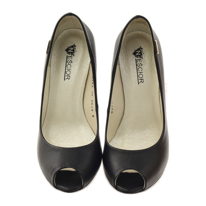 Pumps för kvinnor höga klackar Neścior 99 svart 4