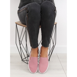 Rosa XL07P Rosa slipony sneakers 2