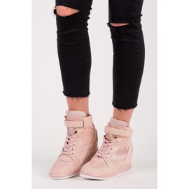 Vices Knytna sneakers rosa 2