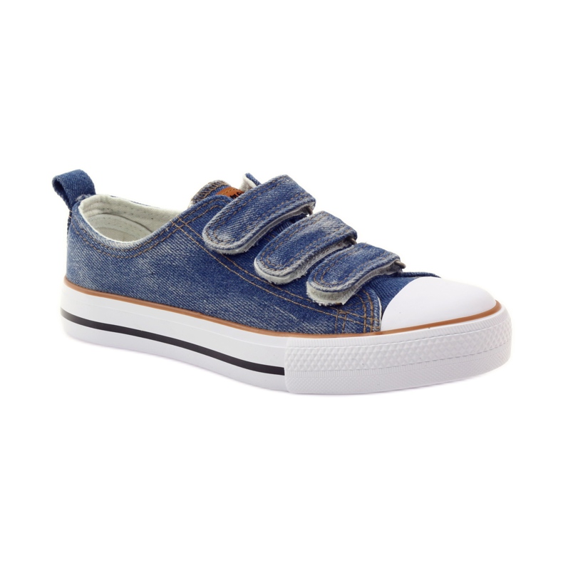 American Club Amerikanska dk jeans sneakers blå 1