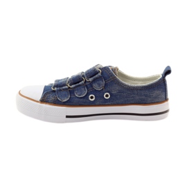 American Club Amerikanska dk jeans sneakers blå 2