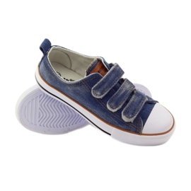 American Club Amerikanska dk jeans sneakers blå 3