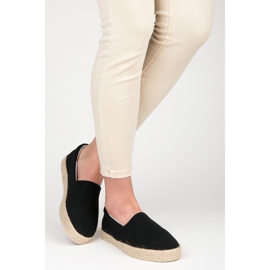 Kylie Svart Espadrilles 2