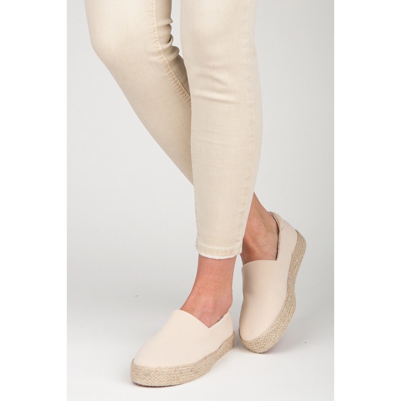 Kylie Beige Espadrilles 1