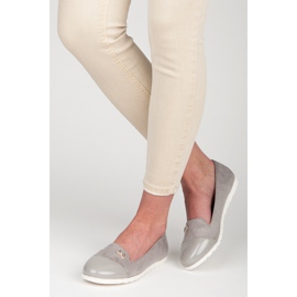 Vinceza Lordsy med lackad tå grå 2