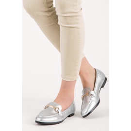 Vices Silver slip-on loafers grå 1