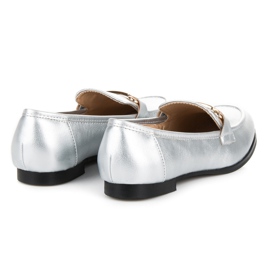 Vices Silver slip-on loafers grå 5