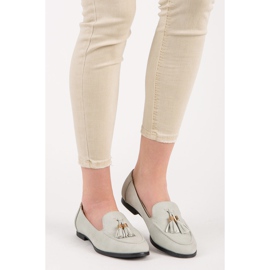 Vices Loafers med fransar grå 2